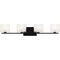 Quoizel Westcap Bath Fixture 4 Lights Matte Black WCP8604MBK - alternate 1